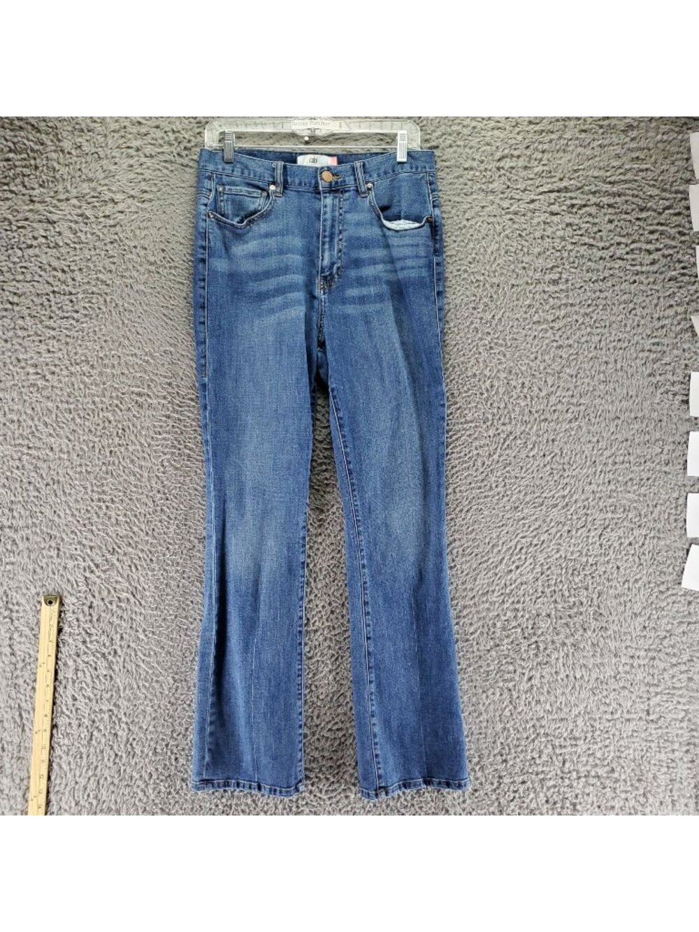 Cabi Jeans Womens 6 Blue 5th Avenue Bootcut Stretch Denim *Read*